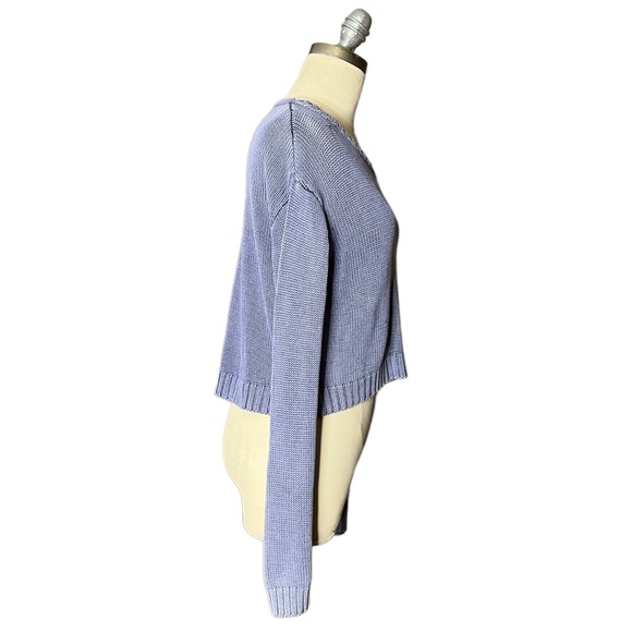 Delia*s Slouchy Cropped Sweater size L - Picture 3 of 15